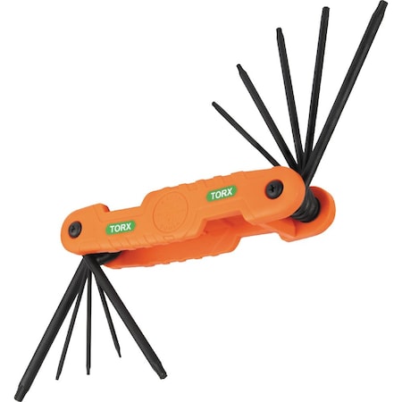 Hex Key Set, Pro Folding, Torx, 10-Key MPN:70550T