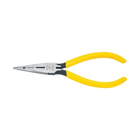 Telephone Work Pliers, Needle-Nose Side-Cutters, Type L1, 6-1/2-Inch MPN:71980