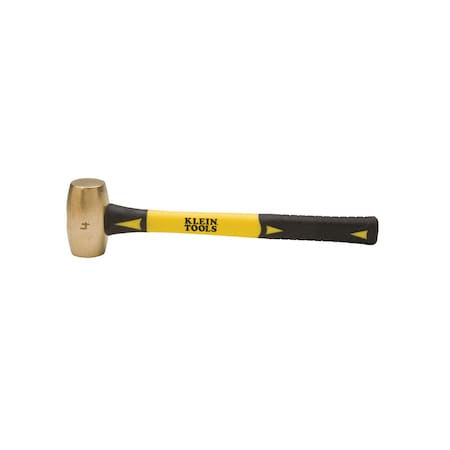Non Sparking Hammer, Yellow/Black, 4 lb. MPN:819-04