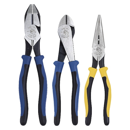 3 Piece Plier Set Ergonomic Handle MPN:94120