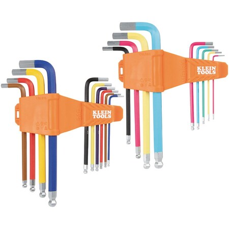 Ball End Hex Key Set, SAE/MM, 19pc MPN:CBLS19