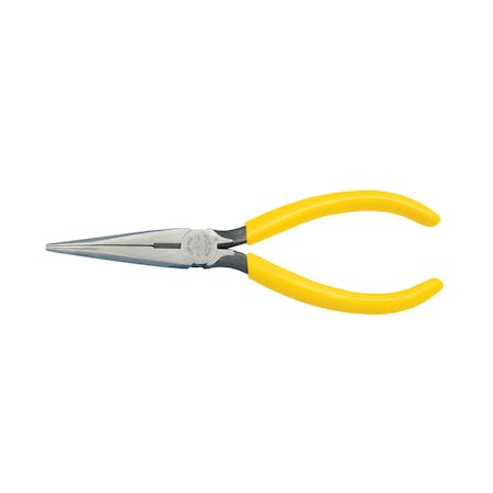 7 3/16 in D203 Needle Nose Plier, Side Cutter Plastic Dipped Handle MPN:D203-7