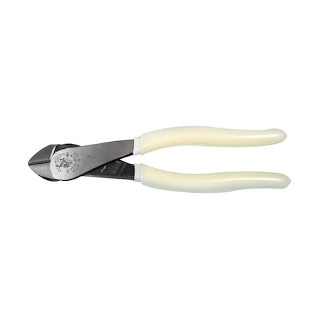Diagonal Cutting Pliers, Angled Head, High-Visibility, 8-Inch MPN:D248-8-GLW