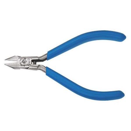 Diagonal Cutting Pliers, Electronics, Tapered Nose, Mini Jaw, 4-Inch MPN:D295-4C