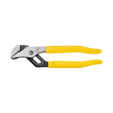 6 1/2 in Straight Jaw Tongue and Groove Plier Serrated, Plastic Grip MPN:D502-6