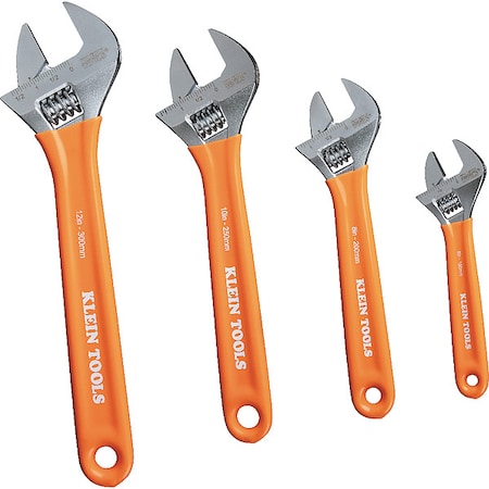 Wrenches, Adj, Extra-Cap, 4-Piece MPN:D5074