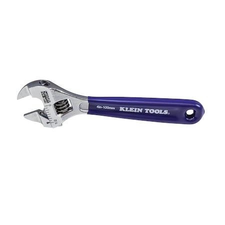Slim-Jaw Adjustable Wrench, 4-Inch MPN:D86932