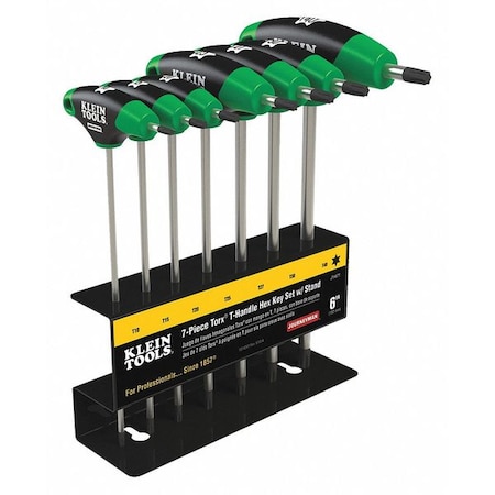 7 Piece T-Shape Torx? Key Set, JTH67T MPN:JTH67T