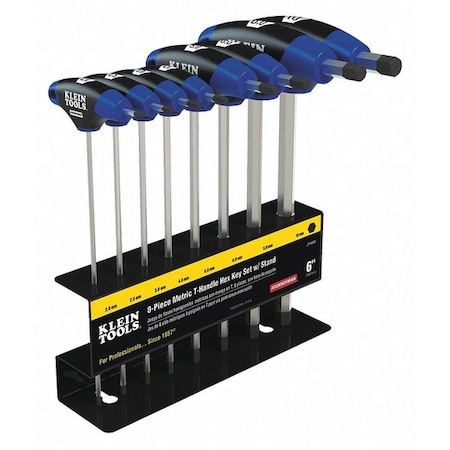 8 Piece T-Shape Hex Key Set, JTH68M MPN:JTH68M