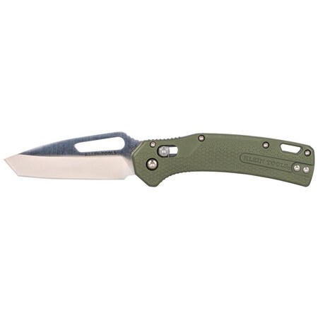 Knife, Tanto Blade, Moss Green Handle MPN:OGK001GNT