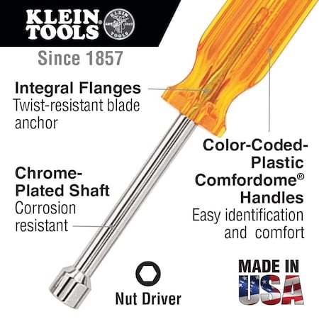 Indiv. Nut Driver, 3/16
