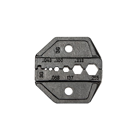 Crimp Die Set for RG58/RG59, RG62, RG174, FO MPN:VDV201-040