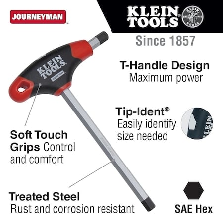 7/32 Hex Journeyman T-Handle 4