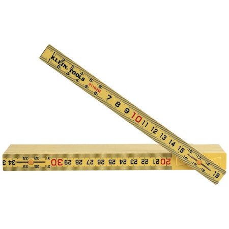 Frp Fldg Ruler, Outside Reading, Metric MPN:91162M