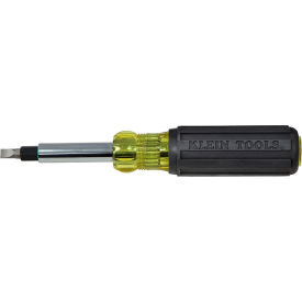 Klein Tools® 32557 9-in-1 Multi-Bit Screwdriver/Nut Driver W/ Cushion Grip 32557