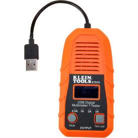 Klein Tools® USB Digital Meter & Tester USB-A (Type A) ET910 - USB DIGITAL MTR & TSTR-TYPE A