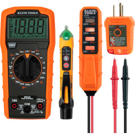 Klein Tools® Digital Multimeter Electrical Test Kit MM320KIT - ELECTRICAL TEST KIT