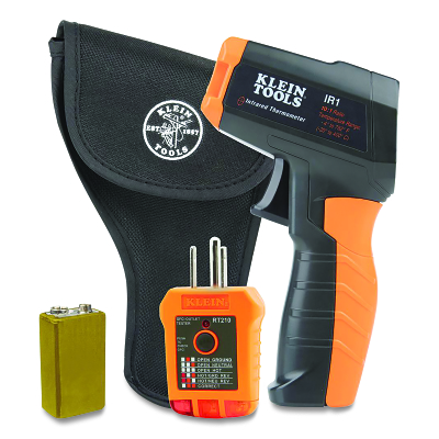 Infrared Thermometer With Gfci Receptacle Tester MPN:IR1KIT