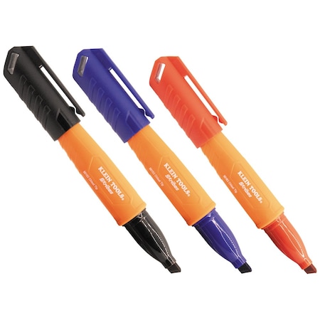 Perm. Marker, Chisel Tip, Mlt-Color, PK3 MPN:861923