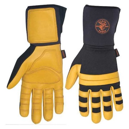 Lineman Work Glove, Neoprene Cuffs with Side Vents Cuff, M, 1 PR MPN:40080
