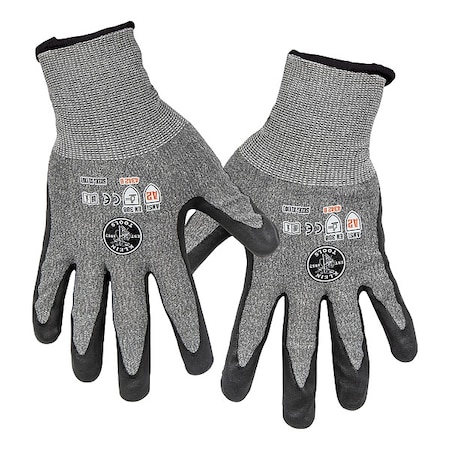 Work Gloves, Cut 2, X-Lg, Cut Level A2, Extra-Large 2 PK MPN:60197