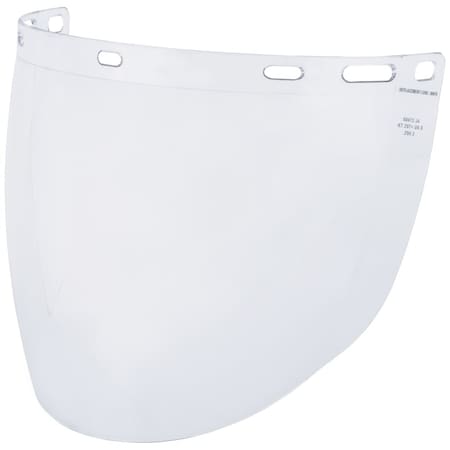 Face Shield Visor, Clear Visor, 8 in Height MPN:60476