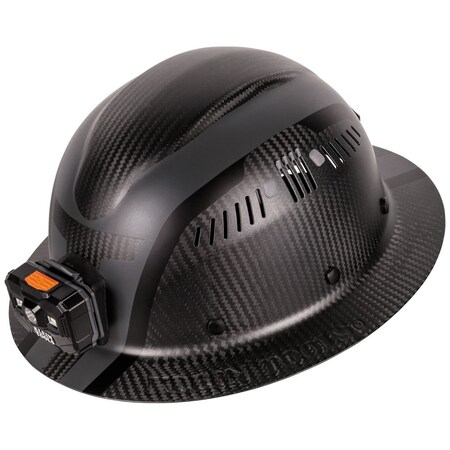 Klein Carbon Fiber Hat w/lamp, Spartan MPN:60514