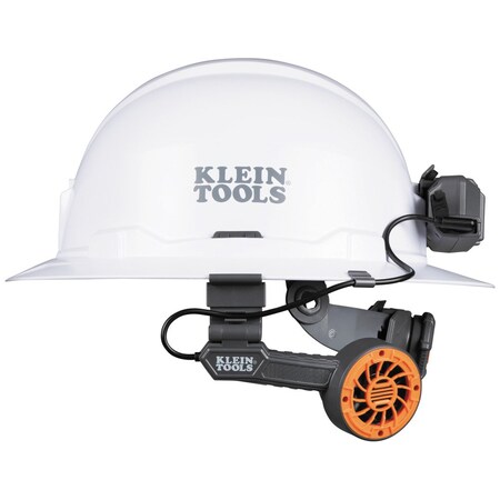 Hard Hat Cooling Fan, Gray/Orange MPN:60523