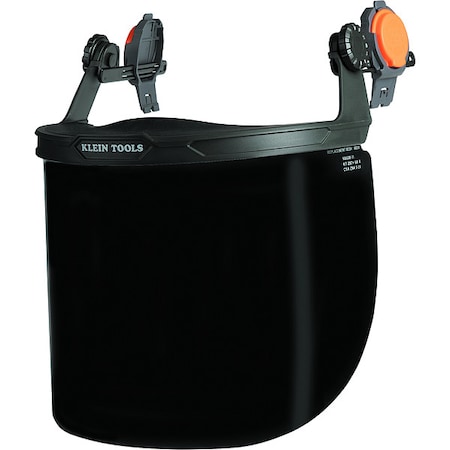 Face Shield, Gray Visor, Polycarbonate, Locking Mount Suspension MPN:60529