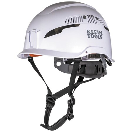 Safety Helmet, Shell: PC/ABS and EPS, Suspension: PC/ABS and HDPE, 6 Point Ratchet Knob with Pivot MPN:60565