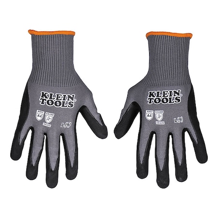A4 Cut Knit Dipped Gloves, S, 2-Pr, Cut Level A4, Dipped, Microfoam nitrile, Small 2 PK MPN:60587