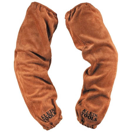 8 in Length, Brown/Black, Split Cowhide Leather, One Size Fits Most MPN:60834