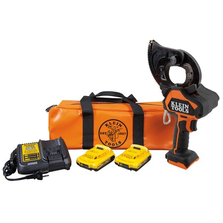 (2) 2 Ah Batteries, Charger and Bag, 20V, Battery-Operated Battery MPN:BAT20GD1