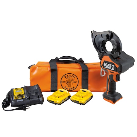 (2) 2 Ah Batteries, Charger and Bag, 20V, Battery-Operated Battery MPN:BAT20GD10