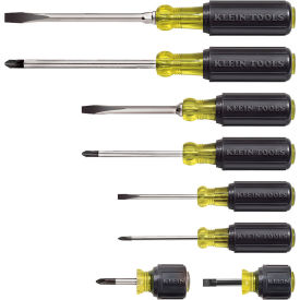 Klein Tools® 8 Piece Cushion-Grip Screwdriver Set 85078 85078