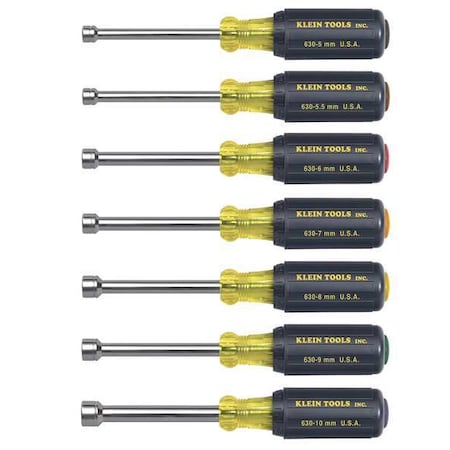 Nut Driver Set- 7-PC. Metric- Cushion-Grip MPN:65160