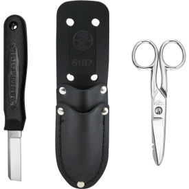 Klein Tools® 46037 Cable Splicer's Knife & Electrician Scissors Kit 46037