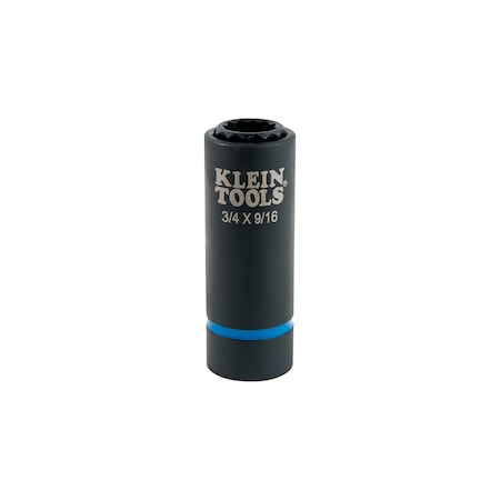 2-IN-1 Impact Socket 12-Point 3/4