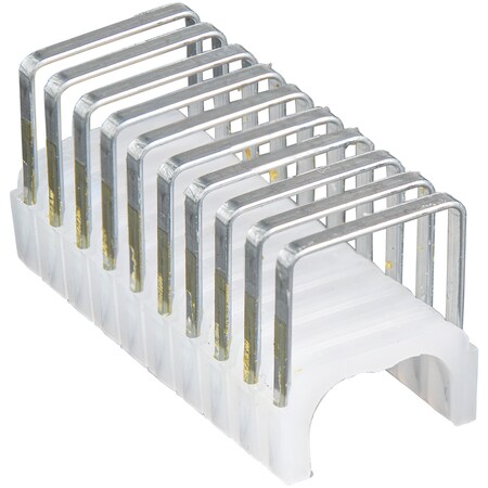 Insulated Staples, 25 ga, 7/8 in Leg L, Steel MPN:450-003