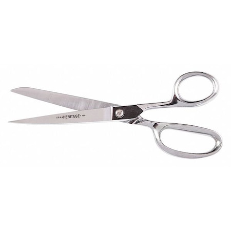 Poultry Shears, 9 1/4 in L, Chrome Handle MPN:G109HC
