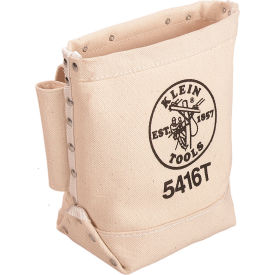 Klein Tools® Canvas Bull Pin/Bolt Bag Tunnel Loop 5416T 5416T