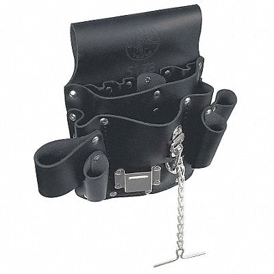 Black Tool Pouch Leather MPN:5178