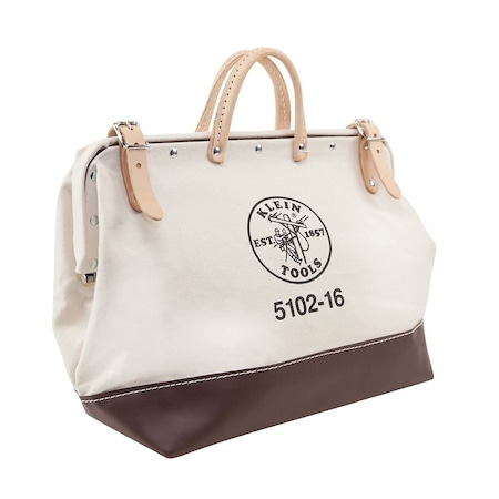 Tool Bag, Brown, Canvas, 1 Pockets MPN:5102-16