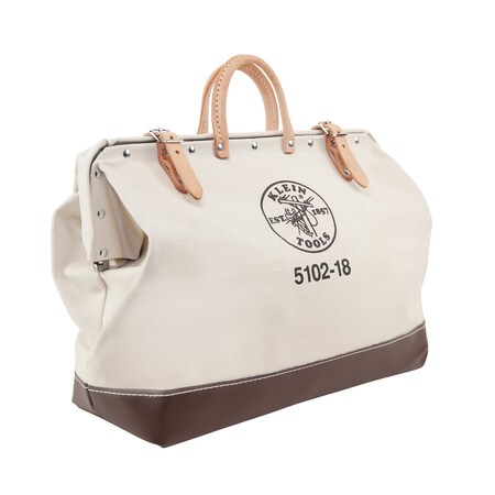 Tool Bag, Brown, Canvas, 1 Pockets MPN:5102-18