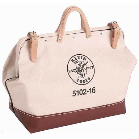 Tool Bag, Brown, Canvas, 1 Pockets MPN:5102-20