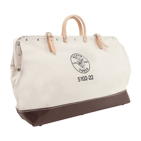 Tool Bag, Brown, Canvas, 1 Pockets MPN:5102-22