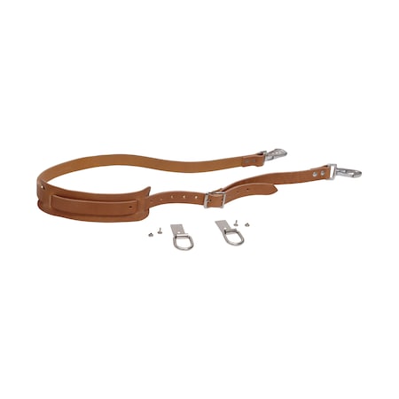 Tool Lanyard/Tethering, Brown, Leather MPN:5102S