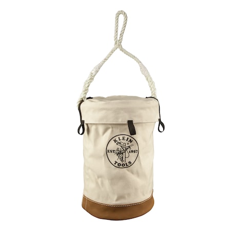 Bucket Bag, White, #1 Canvas, 1 Pockets MPN:5104VT