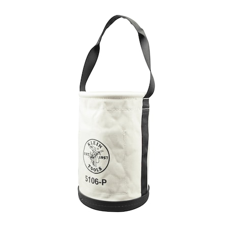 Bucket Bag, Natural, Canvas, 2 Pockets MPN:5106P
