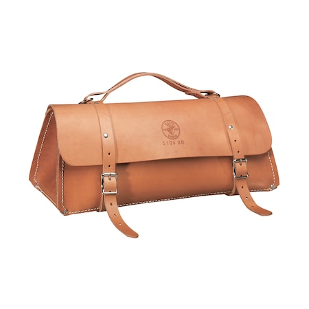 Tool Bag, Brown, Leather, 0 Pockets MPN:5108-24